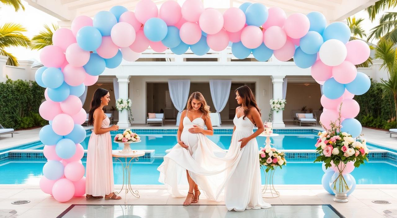 Baby Shower & Gender Reveal pool rental