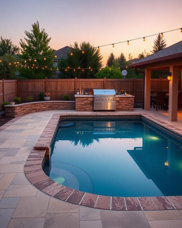Pools with Outdoor Kitchens